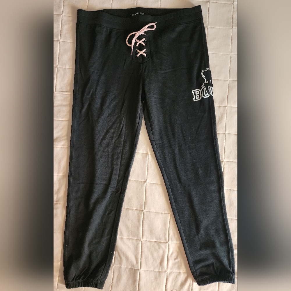 Universal Black Sweatpants Relaxed Fit Joggers